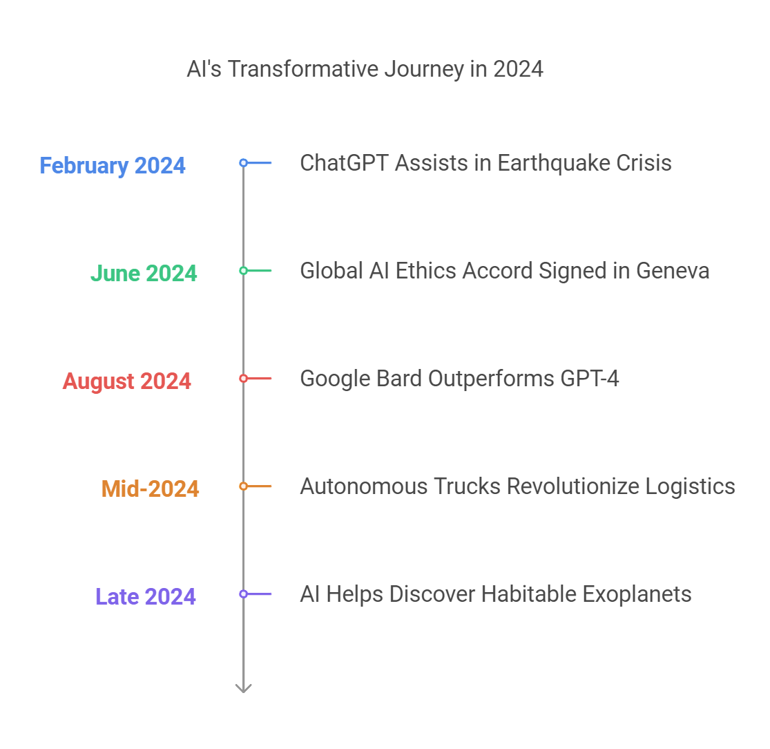 Top 10 AI News Stories of 2024 selected by ChatGPT